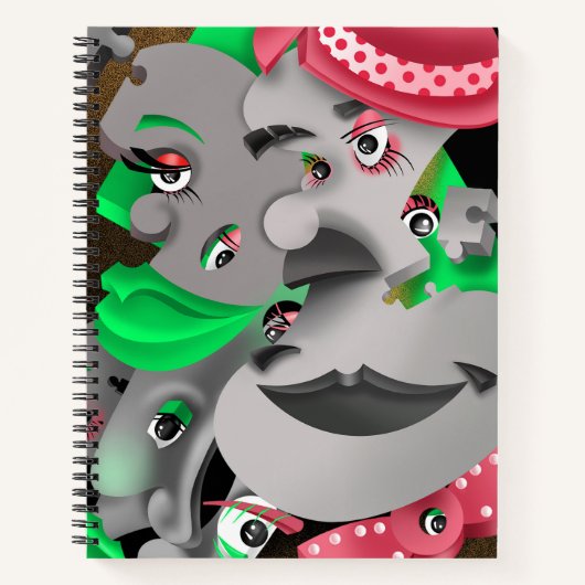 Carnet Surreal Puzzle (Devant)
