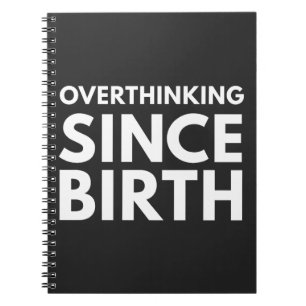 CARNET SURRÉFLEXION DEPUIS LA NAISSANCE TYPOGRAPHIE HUMOU