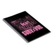 Carnet Survivant fort de Cancer de Descriptives (Côté Droit)