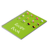 Carnet Sushi Asiatique Japonais recette de nourriture liv (Côté gauche)