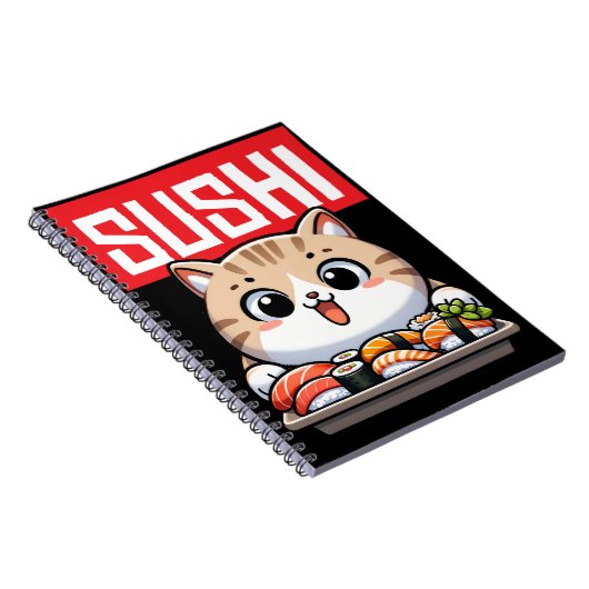 Carnet Sushi Cat (Côté Droit)