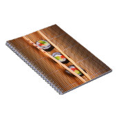 Carnet Sushi et baguettes en bois (Côté Droit)