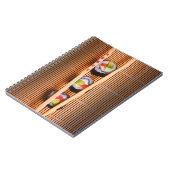 Carnet Sushi et baguettes en bois (Côté gauche)