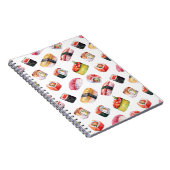 Carnet sushi japonais et nigiri (Côté Droit)