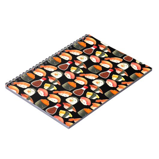 Carnet Sushi japonais mignon (Côté gauche)