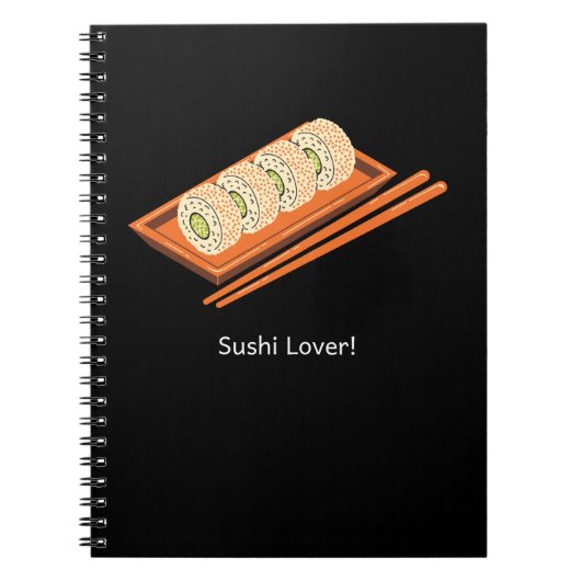 Carnet Sushi Lover (Devant)