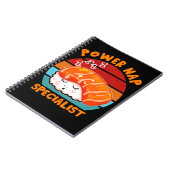 Carnet Sushi Lover Kawaii Nourriture japonaise (Côté gauche)