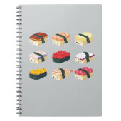 Carnet Sushi mignons (Devant)