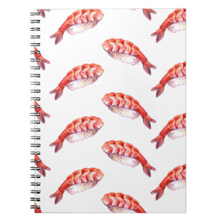 Carnet Sushis japonais avec crevettes Abi