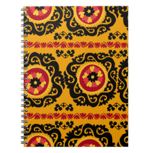 Carnet Suzanne de tapis asiatique : Broderie traditionnel