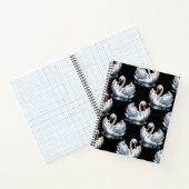 Carnet Swan Birds Design Motif (Intérieur)