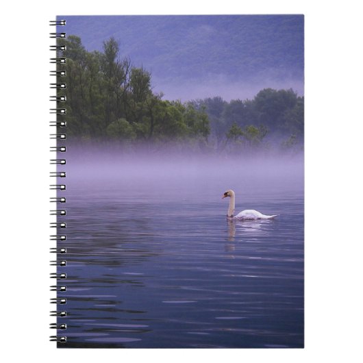 Carnet Swan sur le lac (Devant)
