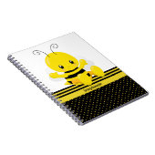 Carnet Sweet Baby Bee Nom personnalisé (Côté Droit)