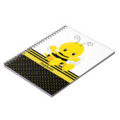 Carnet Sweet Baby Bee Nom personnalisé (Côté gauche)