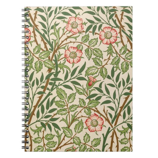 Carnet Sweet Briar William Morris (Devant)