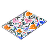 Carnet Sweet Floral Heart Notebook (Côté gauche)