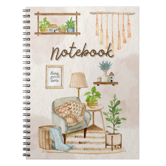 Carnet Sweet home (Devant)