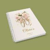 Carnet Sweet Rosé Ballet Soirée, sur mesure