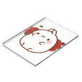 Carnet Sweet Rose Bunny (Côté gauche)