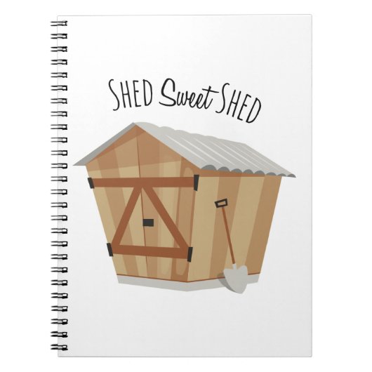 Carnet Sweet Shed (Devant)