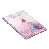 Carnet Sweet sixteen rose et or (Côté Droit)