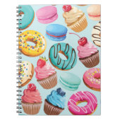 Carnet Sweet Sweet Sweets : Motif de Delight. (Devant)