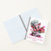 Carnet Sweetest Mom Pig Chef Notebook (Intérieur)