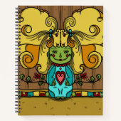 Carnet Swirly Girly Zombie Sketch and Notes (Devant)