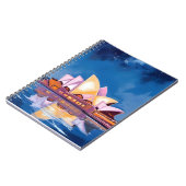 Carnet Sydney Opera House, Australia Painting (Côté gauche)