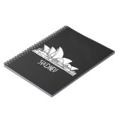Carnet Sydney Opera House Australie dessin (Côté gauche)