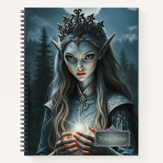 Carnet Sylvarae Nightwhisper – Sorcière Elfe de Fantasy 