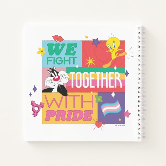 Carnet SYLVESTER™ & TWEETY™| Nous combattons Avec Fierté (Dos)