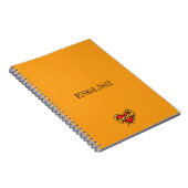 Carnet Sylvia Heart Jaune (Côté Droit)