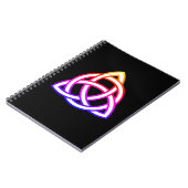 Carnet Symbole Celtic Trinity Knot Triquetra Wicca (Côté gauche)