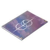 Carnet symbole changeant dans les nuages  (Côté gauche)