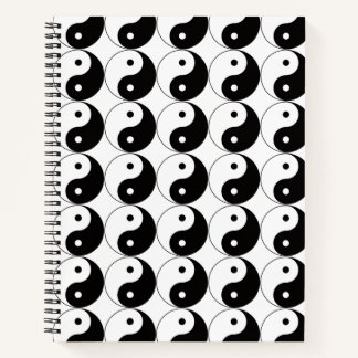 Carnet Symbole chinois Yin Yang Tai Ji