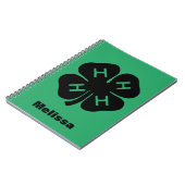 Carnet Symbole : club 4-H (Côté gauche)