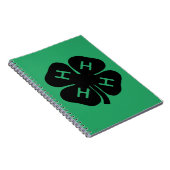 Carnet Symbole : club 4-H (Côté Droit)