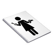 Carnet Symbole coiffeur (Côté Droit)