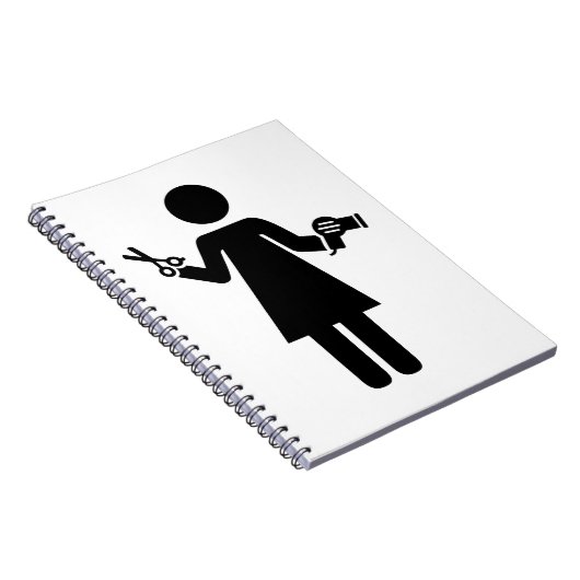 Carnet Symbole coiffeur (Côté Droit)