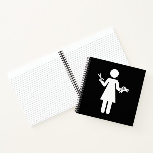 Carnet Symbole coiffeur (Intérieur)
