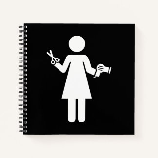Carnet Symbole coiffeur