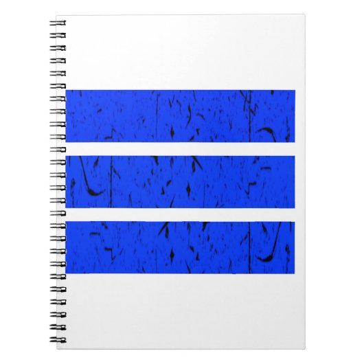 Carnet Symbole cool 3 lignes | Uniformité et harmonie col (Devant)