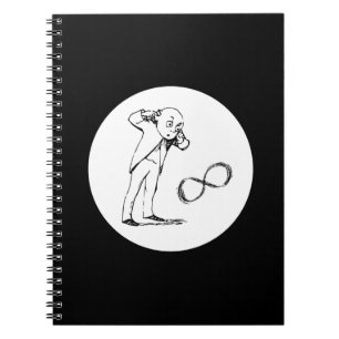Carnet Symbole cool d'infinité Philosophie