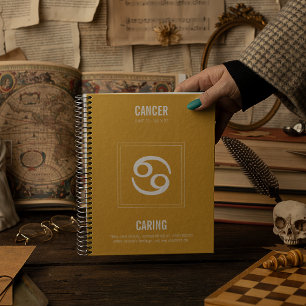 Carnet Symbole d'astrologie du cancer