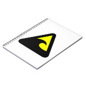 Carnet Symbole de danger du tsunami (Côté gauche)