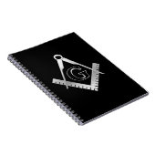 Carnet Symbole de franc-maçonnerie (Côté Droit)