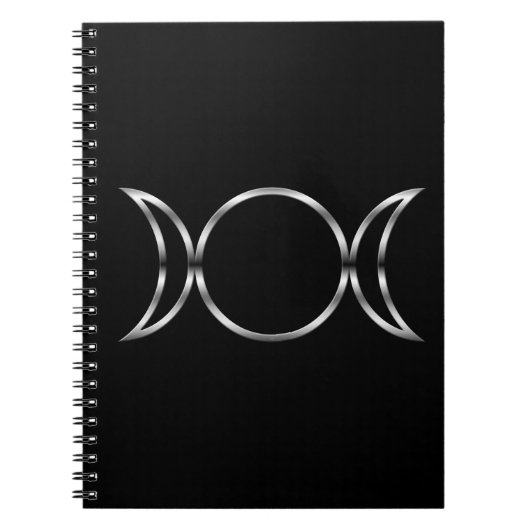 Carnet Symbole de la déesse triple de Falln Pagan (Devant)