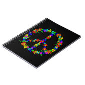 CARNET SYMBOLE DE LA PAIX (Côté gauche)