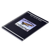 Carnet Symbole de l'aviation vintage de l'orignal (Côté gauche)